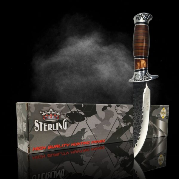S. STERLING 30,5 cm Kahverengi Avcı Bıçağı - Görsel 3