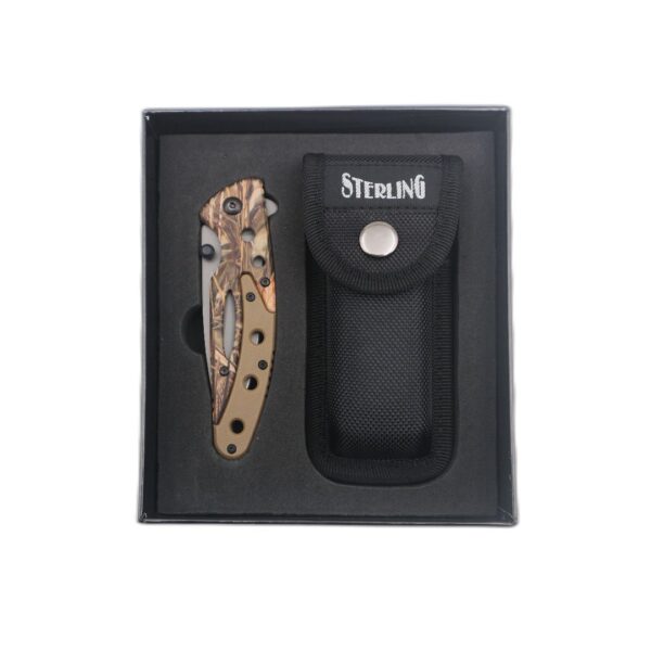 STERLING 11,43 cm Kamuflaj Liner Lock Çakı - Görsel 3