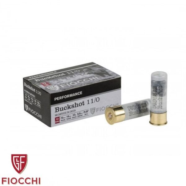 FIOCCHI BUCKSHOT 12 Ga 33 G. No:11/0